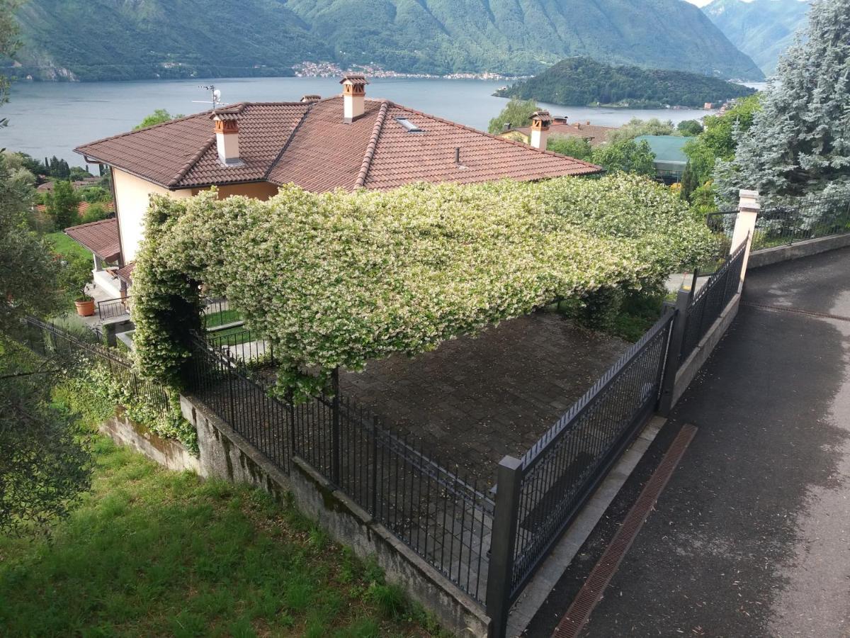 Casa Intignano - Camera Con Bagno E Portico Vista Lago Тремецо Екстериор снимка